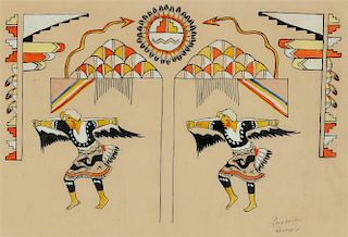 Thomas Vigil (Pan Yo Pin), (Eagle Dancers)
