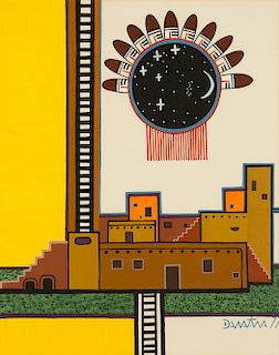 Milland Lomakema (Dawakema), The Hopi Pueblo