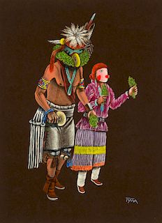 20th century American Indian Artist 
