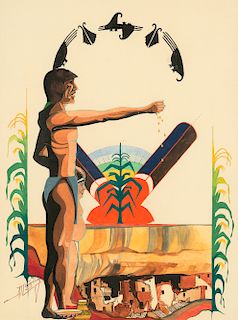 20th century American Indian Artist
