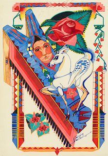 20th century American Indian Artist 
