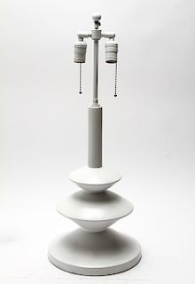 After Diego Giacometti Plaster Table Lamp