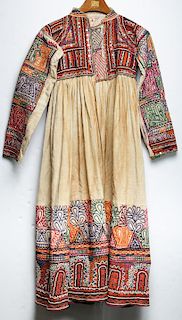 Indian Banjara Embroidered Mirrored Woman's Coat