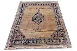 Persian Carpet w Boteh Motif 7' 7" x 9' 5"