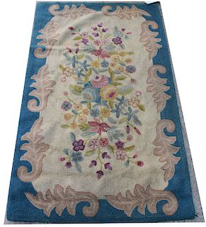 French Manner Floral Rug 3' x 5' 2"