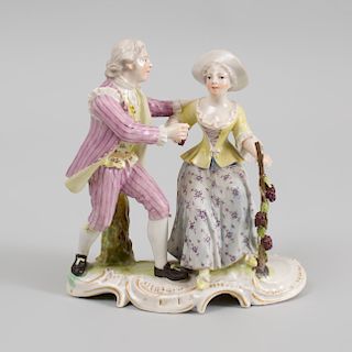Frankenthal Porcelain Figure Group