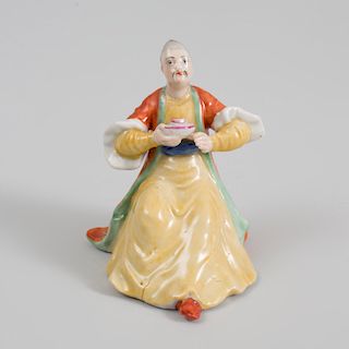 Kloster Veilsdorf Porcelain Miniature Figure of a Chinaman