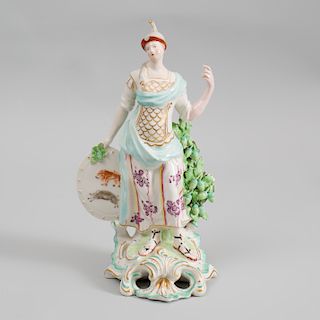 Derby Porcelain Figure of Britannia