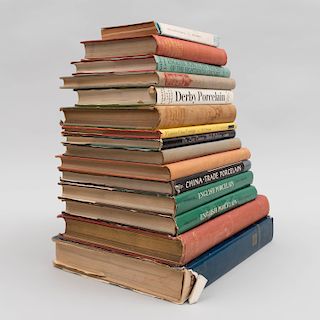 Group of Seventeen English and Export Porcelain Books