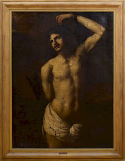 After Jusepe de Ribera (1591-1654): Saint Sebastian