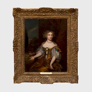 Circle of Pierre Mignard (1612-1695): Portrait of a Lady