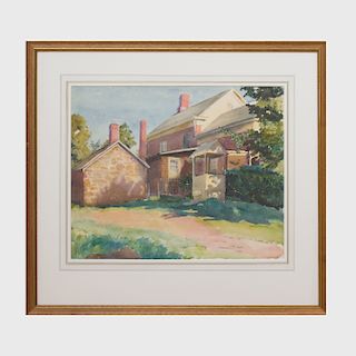 Alphaeus P. Cole (1876-1988): The Artist's Home (Old Lyme, Connecticut)