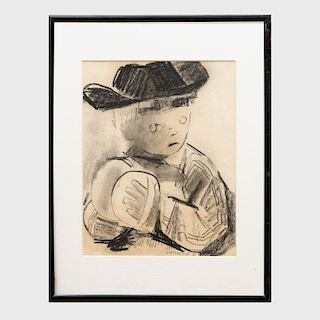 Raymond Kanelba (1897-1960): Portrait of a Boy