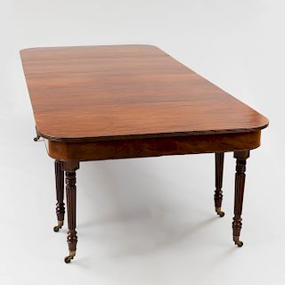 William IV Mahogany Extension Dining Table