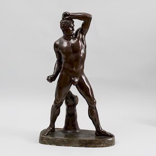 Bronze Figure of an Athlete, After the Antique