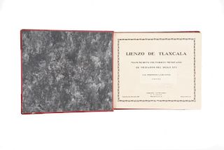 Lienzo de Tlaxcala. Manuscrito Pictórico Mexicano de Mediados del Siglo XVI. México: Librería Anticuaria G.M. Echaniz, 1939.