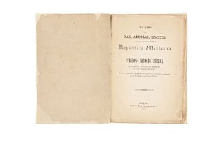 Tratado de Paz, Amistad, Límites y Arreglo Definitivo entre la República Mexicana y los Estados Unidos de América... Querétaro, 1848.