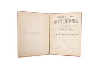 Echenique, Rafael. Batalla del 5 de Mayo de 1862. México: Eusebio Sánchez Editor, 1894.