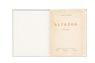 Huidobro, Vicente. Altazor. Poema. Madrid-Barcelona-Buenos Aires: Compañía Ibero Americana de Publicaciones S.A., 1931.