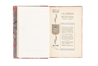 Guerra, Juan. Arte de la Lengua Mexicana que Fue Usual entre los Indios del Obispado de Guadalajara... Guadalajara, 1900. Raro.