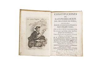 Gudiño, Joseph. Constituciones de la Congregación del Oratorio de Roma... México, 1780.