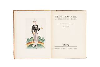 Covarrubias, Miguel. Prince of Wales and Other Famous Americans. New York: Alfred A. Knopf, 1925.