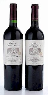 Two Bottles 1999 Groot Constantia Gouverneurs Reserve