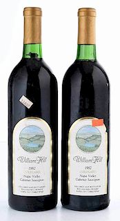 Two Bottles Napa Valley 1982 William Hill Cabernet Sauvignon