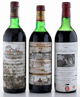 Three Vintage Bordeaux