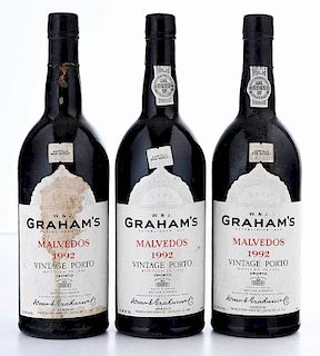Three Bottles 1992 Graham's Malvedos Porto