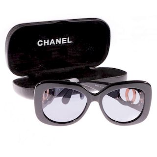 Pair of Chanel Sunglasses with case