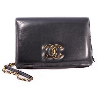Chanel Paris Vintage Leather Double C Flap Bag