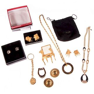 Collection of Designer costume jewelry, 9 pcs