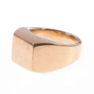 Gucci Vintage Gold-Toned Sterling Silver Ring