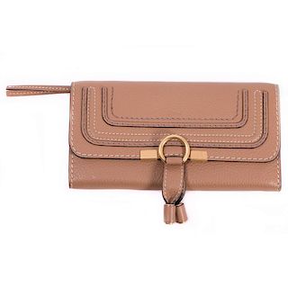 Chloe Marcie Continental Long Flap Leather Wallet