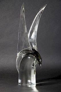 Large Murano Glass Bird