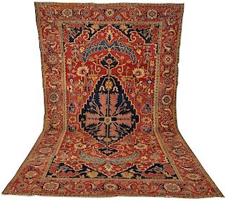 Serapi Carpet, Persia, ca. 1875; 15 ft. 7 in. x 9 ft. 6 in.