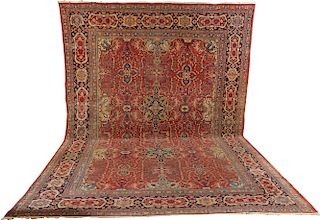 Sarouk Ferraghan Carpet, Persia, late 19th century; 17 ft. x 11 ft. 6 in.