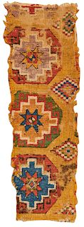 Turkish Fragment, 18th century; 3 ft. 5 in. x 1 ft.
