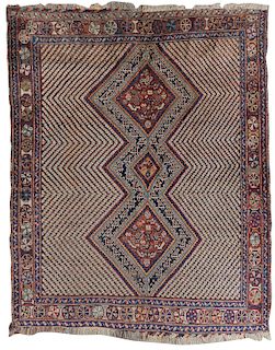 Afshar Rug, South Persia, ca. 1910; 6 ft. x 4 ft. 9 in.