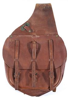 U.S. Military Cavalry Leather Saddle Bags