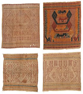 4 Old/Antique Indonesian Ships Cloths