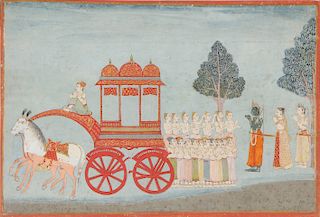 18th c. Indian Miniature Painting