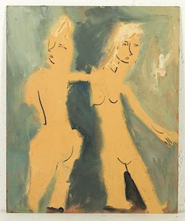 Sterling Strauser (American, 1907-1995) Two Nudes