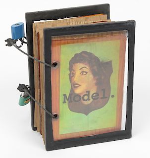 Mixed Media Artist Book by an Unknown Maker