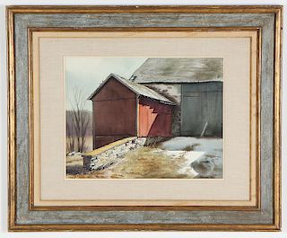 Ranulph Bye (1916-2003) Watercolor