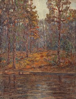 Alfred Jansson (1863-1931) Landscape, 1922