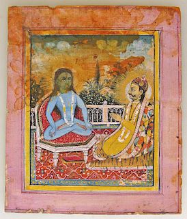 Indian Miniature Painting, Early 19th C.