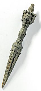 18th/19th C. Ritual Dagger/Phurba, Tibet
