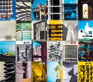 Progressive Architecture, American, Mid 20th Century, A Complete Set in 249 volumes, 1953-1973